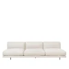 Flaneur 3-seters sofa Matt Black