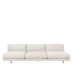Flaneur 3-seters sofa Matt Black