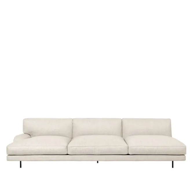 Flaneur 3-seters sofa Matt Black
