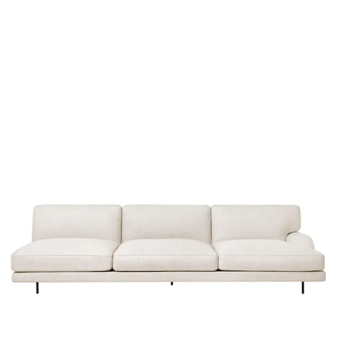 Flaneur 3-seters sofa Matt Black