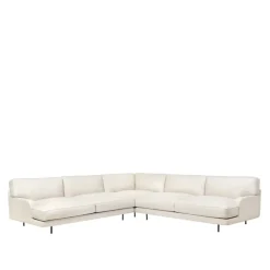 Flaneur 3-seters sofa Matt Black