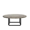 Florence Coffee Table Top Ø90 / Gris du Marais