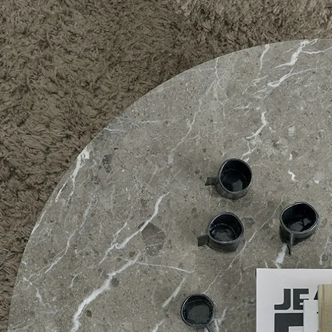 Florence Dining Table Ø145 / Gris du Marais Marble
