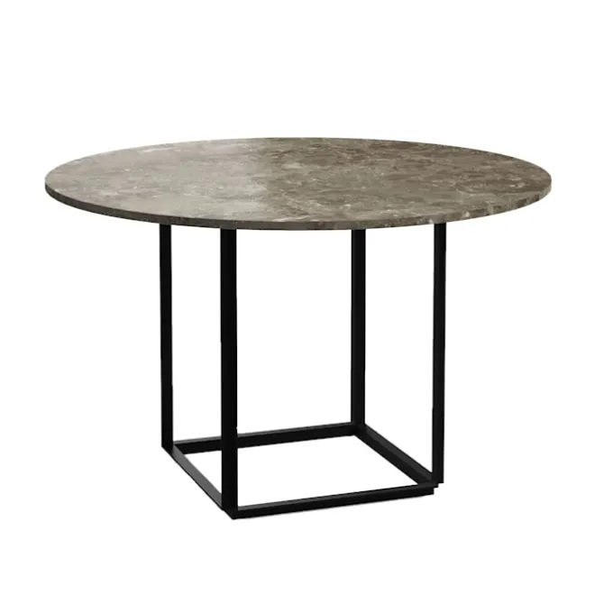 Florence Dining Table Ø120 / Gris du Marais Marble