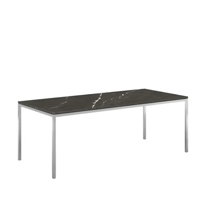 Florence Knoll rektangulært bord 90 x 200 cm