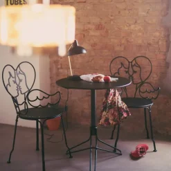 Flower Pedestal Table