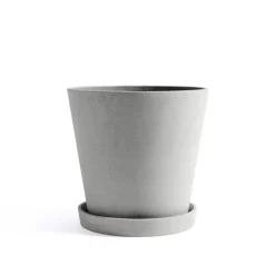 Flowerpot potte & fat Grey