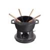 Fonduesett Ø 18 cm - Svart