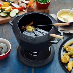 Fonduesett Ø 18 cm - Svart