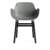 Form Armchair Black Oak