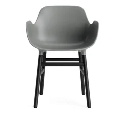 Form Armchair Black Oak