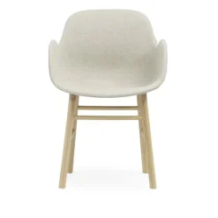 Form Armchair Full Upholstery Oak
