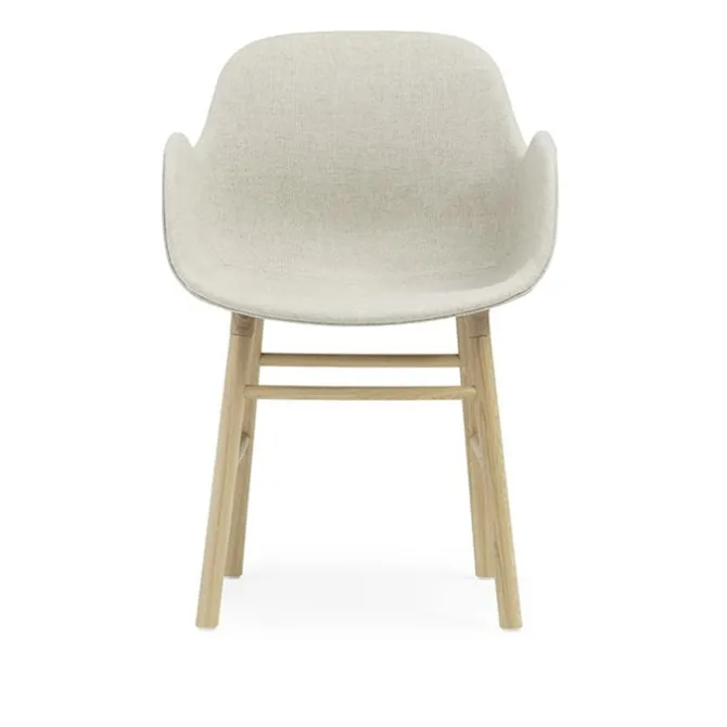Form Armchair Full Upholstery Oak