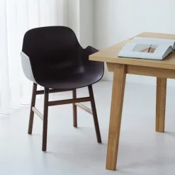 Form Armchair Full Upholstery Oak