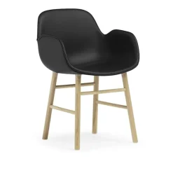 Form Armchair Full Upholstery Oak