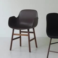 Form Armchair Full Upholstery Oak