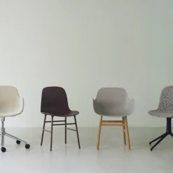 Form Armchair Full Upholstery Oak
