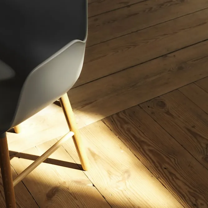 Form Armchair Full Upholstery Oak