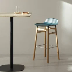 Form Barstool 65 cm Black Oak