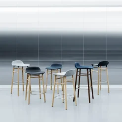 Form Barstool 65 cm Black Oak