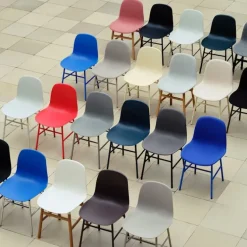 Form Chair Black Oak
