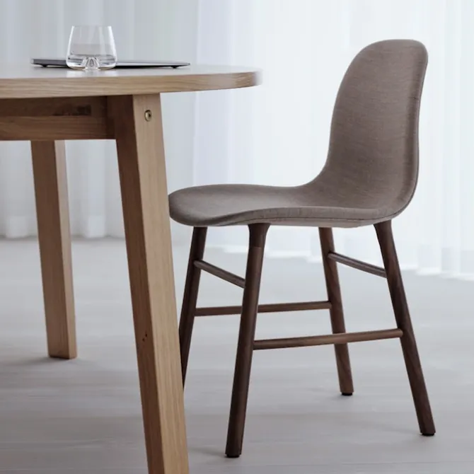Form Chair Full Upholstery Oak