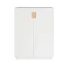 Frame 80 High, Covered Doors White