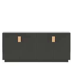 Frame 160 Low, Covered Doors Taupe