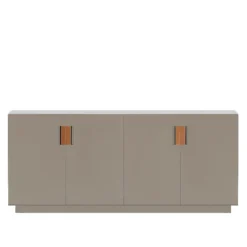 Frame 160 Low, Covered Doors Dark Sand