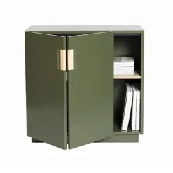 Frame 80 Low, Covered Doors Green Khaki