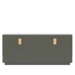 Frame 160 Low, Covered Doors Green Kahki
