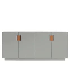 Frame 160 Low, Covered Doors Light Grey