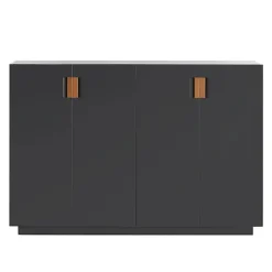 Frame 160 Medium, Covered Doors Char Grey