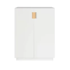 Frame 80 Medium, Covered Doors White