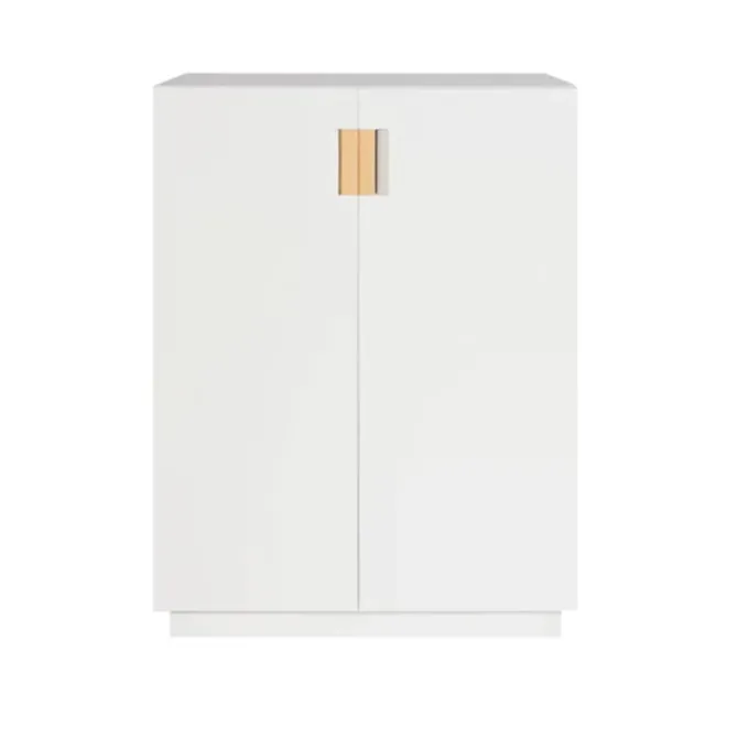 Frame 80 Medium, Covered Doors White