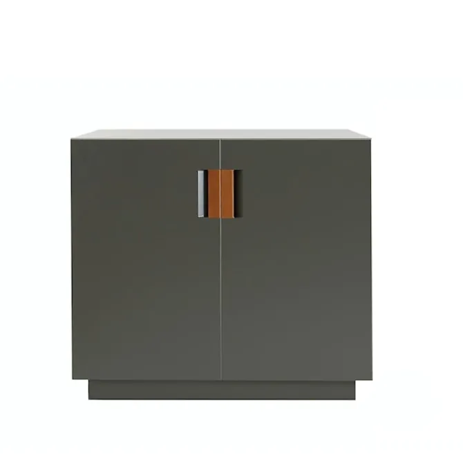 Frame Drawer 80 Low, Covered Doors Taupe