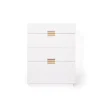 Frame Drawer High White