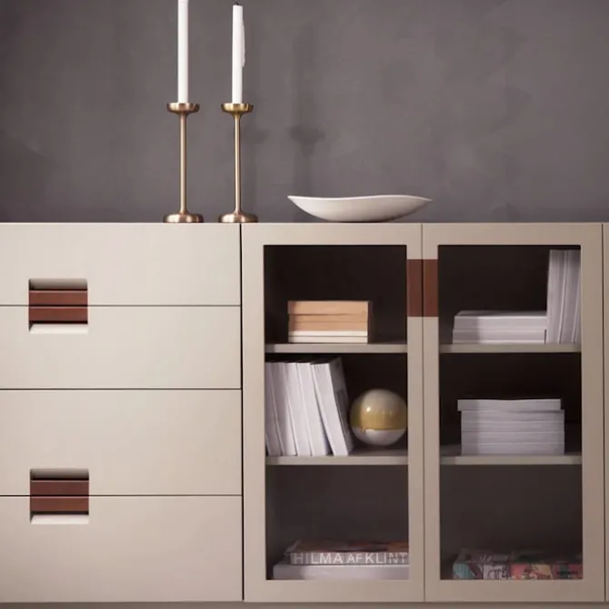 Frame Drawer Medium Dark Sand