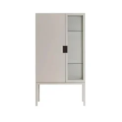 Frame Semi Cabinet Dark Sand