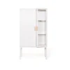Frame Semi Cabinet White