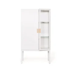 Frame Semi Cabinet White