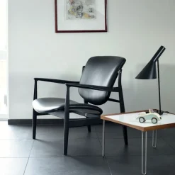 France stol Dark oiled oak
