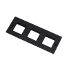 3G Wall Plate Horizontal No Infills