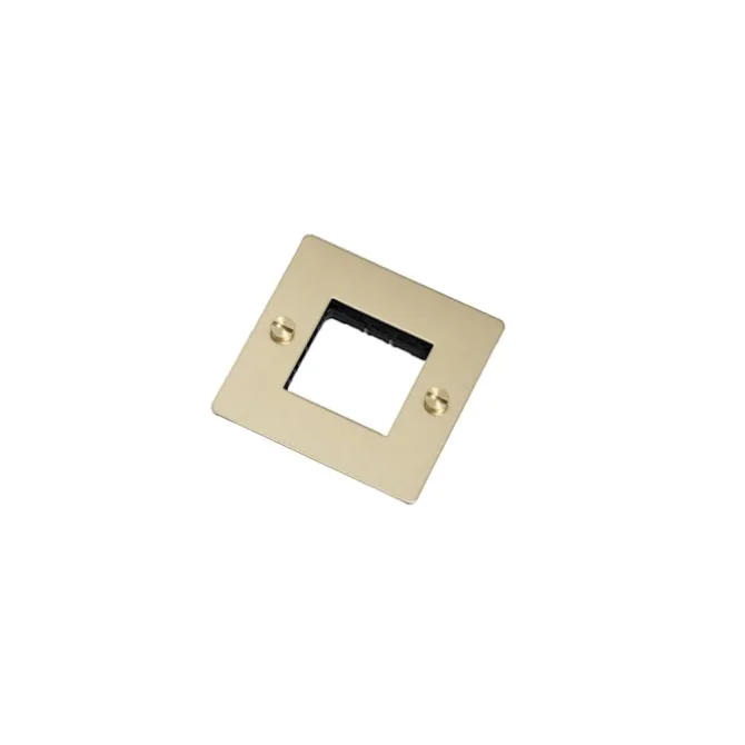 1G Wall Plate Horizontal No Infills