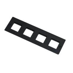 4G Wall Plate Horizontal No Infills