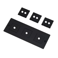 3G Wall Plate Horizontal With Infills