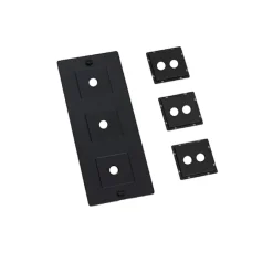 3G Wall Plate Vertical With Infills