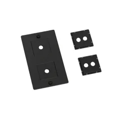 2G Wall Plate Vertical With Infills
