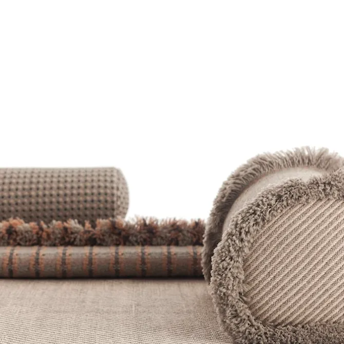 Garden Layers Big Roll - Diagonal Almond/Ivory