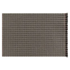 Garden Layers Rug - Checks Green